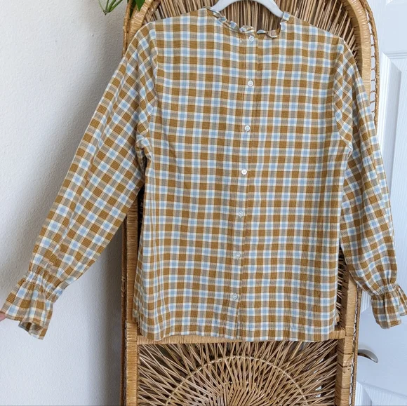 Doen Acacia Plaid Top - Picture 4 of 15